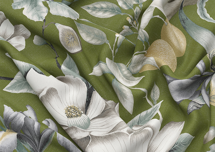 Lavish, Moss - Twist&Fit Roman Blind - Image 4